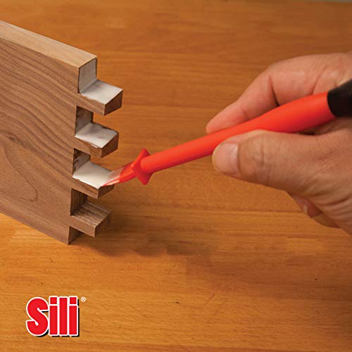 Sili-Brush - Silicone Glue Brush (1" Tip) Glue Dries And Peels Off. Ideal For Wodworking, Arts, Crafts, Around The Home and Hobbyists. Tips Made From - WoodArtSupply