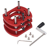 Router Lift Kit Manual Lifting Router Lift System Kit Router Table Saw Insert Base Plate for Router Plates and Lift Systems (Black) Router Lift Marhynchus