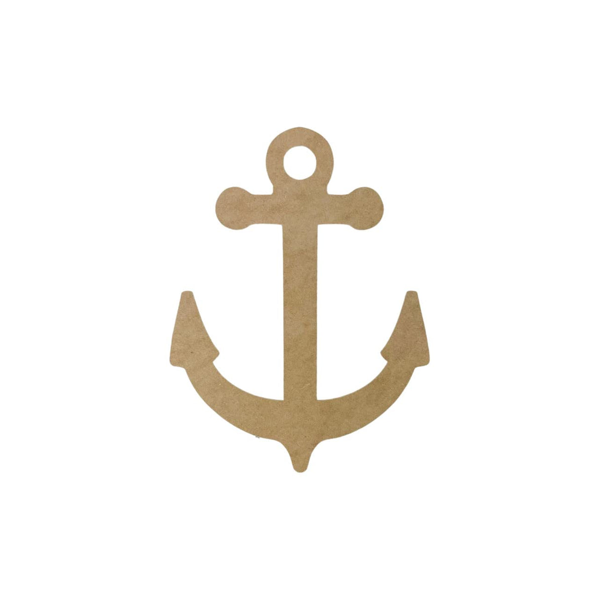 Anchor Unfinished Cutout, Wooden Shape, Paint-able Wooden MDF DIY Craft Build-A-Cross Build-A-Cross