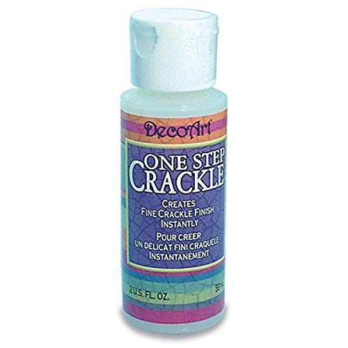 DecoArt DS69-3 One Step Crackle Paint, 2-Ounce - WoodArtSupply