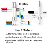 Cricut Joy Porous Point Pens, Stick, Fine 0.4 mm, Assorted Ink, White Barrel, 30/Set Cricut