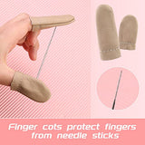 IMZAY Needle Felting Tools, Needle Felting Supplies, Needle Felting Kit with 3 Size 30Pcs Needles Felting Needles,Wooden Handle, Finger Cots, Perfect IMZAY