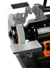 WEN BG625V 2.5-Amp 6-Inch Variable Speed Bench Grinder with Flexible Work Light , Black WEN