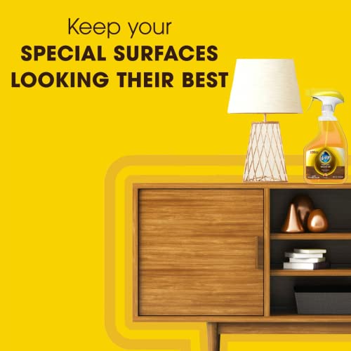 Pledge Revitalizing Oil With Natural Orange Oil 16 Fl Oz (Pack of 4) Pledge