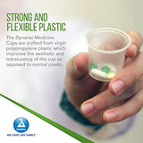 Dynarex 4258 Medicine Cup, 1 oz., Easy-to-Read CC and ML Graduation, Pack of 100 VersaPro