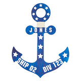 12 Pack Unfinished Wooden Anchors for Crafts, Nautical Wood Cutouts for DIY Projects, Nautical Decor (11.6 x 8.8 in) Genie Crafts