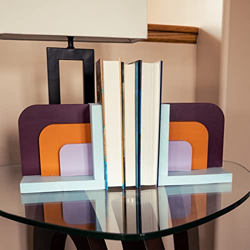 Walnut Hollow Squared Arch Bookend Kit - Eclectic Palette (Multicolored) - WoodArtSupply