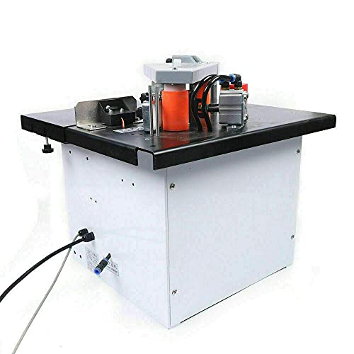 Woodworking Edge Bander Banding Machine Portable Edge Bander Curve Straight Edge Banding Machine With Speed Control 0-7m/min (110V, Adjustable speed)