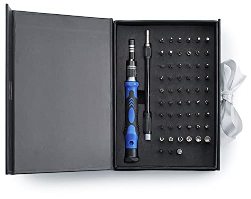 Screw Driver Set Kit- Screwdriver Set- Craftsman Tools with Case, Multi-Piece Travel Size, Compact Design & Portable Quick Fix at Home for Small