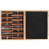 IMOTECHOM 12-Pieces Woodworking Wood Carving Tools Chisel Set with Wooden Box, Razor Sharp CR-V 60 Steel Blades IMOTECHOM