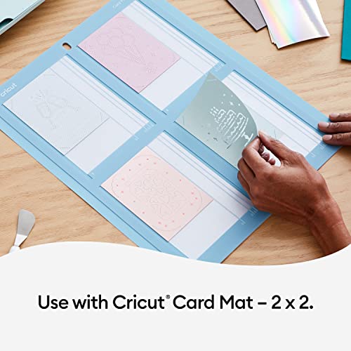 Cricut Insert Cards S40, Create Depth-Filled Birthday Cards, Thank You Cards, Custom Greeting Cards at Home, Compatible with Cricut Joy/Maker/Explore - WoodArtSupply