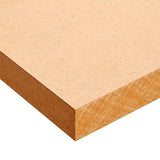 Unfinished MDF Wood Squares for Crafts, Wooden Blocks, 1 Inch Thick (6x6 in, 4 Pack) Bright Creations