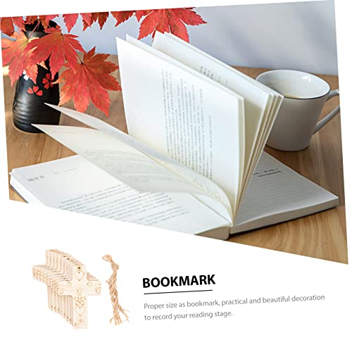 50 Sets Blank Cross Wood Piece Wood Crafts Woody Decorations for Home Cross Wood Slices Wood Cross Ornaments Unfinished Wood Cross Unfinished Wooden SEWACC