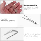 EXCEART Pyrography Tips Replacement Carving Heating Wire Tips 45 Pcs for Wood Burning Machine EXCEART