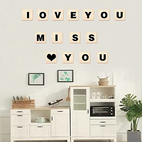 WLIANG 30 Pcs Unfinished Wood Pieces, Natural Blank 6 X 6 Inch Wood Squares, Wooden Square Cutouts Tiles for DIY Crafts Painting, Coasters Engraving, WLIANG