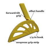 The Hedgehog Push Block For Table Saws, Router Tables, and Jointers - Offset Handle Push Stick The Hedgehog