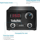 Professional Wood Burning Kit, TEKCHIC Pro1 Wood Burners for Wood Burning Pyrography with 20 Wire Nibs Tips Including Ball Tips TEKCHIC