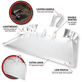 Performance Tool W30 17-Inch Aluminum Metal Dustpan with Wide Design and Double-Riveted Steel Handle for Heavy Duty Cleanups Performance Tool