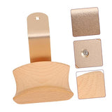 SUPVOX 1 Pc Solid Wood Headphone Stand Desk Headset Holder Headset Rack Headphones Holder Headphone Rack Headphone Hanger Storage Rack Headphone SUPVOX