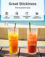 Permanent Vinyl Sheets (50Pack, 12"x12") - 40 Adhesive Vinyl (Matte & Glossy) + 10 Transfer Tapes 1 Scraper, Waterproof Outdoor Vinyl for All Cutting Sooez