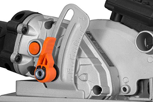 WEN 3625 5-Amp 4-1/2-Inch Beveling Compact Circular Saw with Laser and Carrying Case WEN