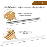 DIY Crosscut Table Saw Sled Kit with a Specific Guide Booklet to Build Your Own Tablesaw for More Accurate and Safer Saw Working, Table Saw SDSNTE
