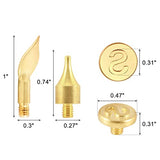 Yoption 28 Pieces Wood Burning Tips, Letter Wood Burning Tool Uppercase Alphabet Branding and Personalization Set for Wood and Other Surfaces by Yoption