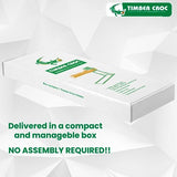 Logging Saw Horse | Steel Log Holder for Cutting Wood | Log Cutting Stand | Chainsaw Trestle | Lifting Capacity +200kg Timber Croc Timber Croc