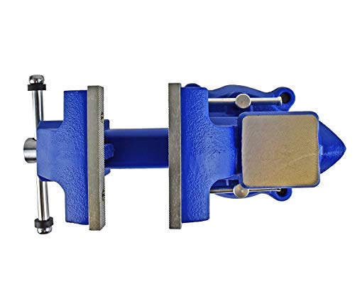 Yost Vises 460 Combination Vise | 6 Inch Jaw Width Heavy-Duty Utility Pipe and Bench Vise |Secure Grip with Swivel Base| Made with Cast Iron and Yost Tools