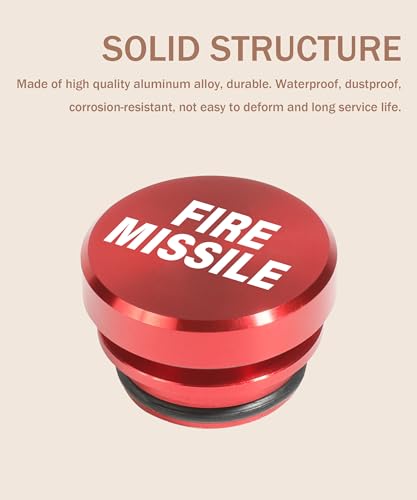 bylikeho Cigarette Lighter Plug Cover,Aluminum Cigarette Lighter Plug Plug,Car Accessories Button Decorations Plug,Fits Most Automotive Vehicles bylikeho