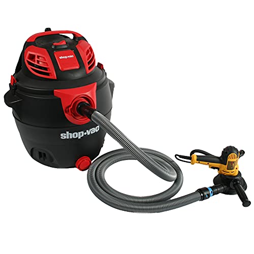 Assembled Quick Click Dust Separator with 5 Gallon Locking Collection Bin and Power Tool Adapter Set with 16 Ft. Hose Cen-Tec Systems