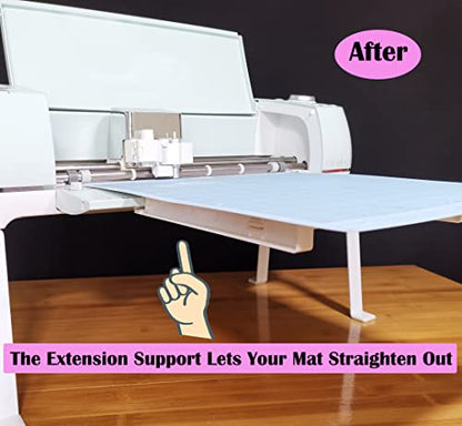 Cutting Mat Extender Support Compatible with Cricut Explore Air3 2 1, Extender Tray Compatible with Cricut Explore Air Series, (Not Compatible with