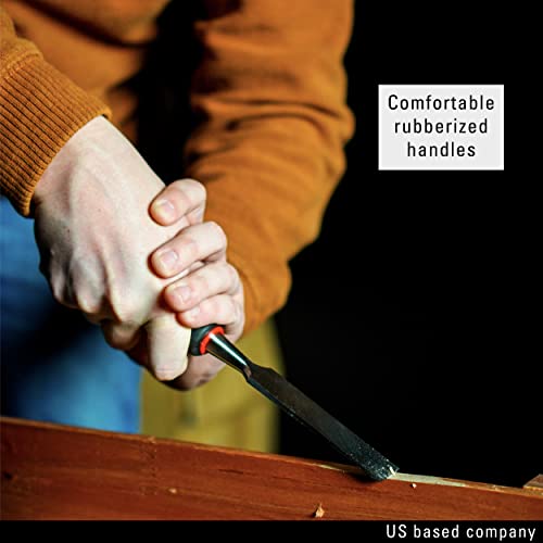 Deadwood Crafted Tools 13pc Wood Carving Chisels and Sharpening Set - Premium Wood Working Tools and Equipment Deadwood Crafted Tools