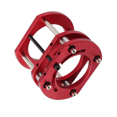 Router Lift Base | 4 Jaw Clamping Router Table Lifting System Base | Aluminum Alloy & Stainless Steel | Woodworking Tool for 64-66mm Diameter Motors Sorandy