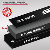 Magnetic Tool Holder Storage Organizer: 7-Piece Garage Wall Mount Rack Organization Strip Power Magnet Organizers Mounted Workbench Board Slatwall SEDY