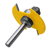 Mesee Biscuit Router Bit 1/4 Inch Shank Biscuit Joint Slot Cutter Woodworking Slotting Router Bit Wood Jointing Milling Tool - 1/16 Inch Cutting Mesee