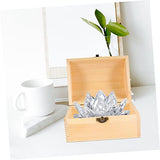 ABOOFAN Wood Display Case Unfinished Wood Crates ABOOFAN