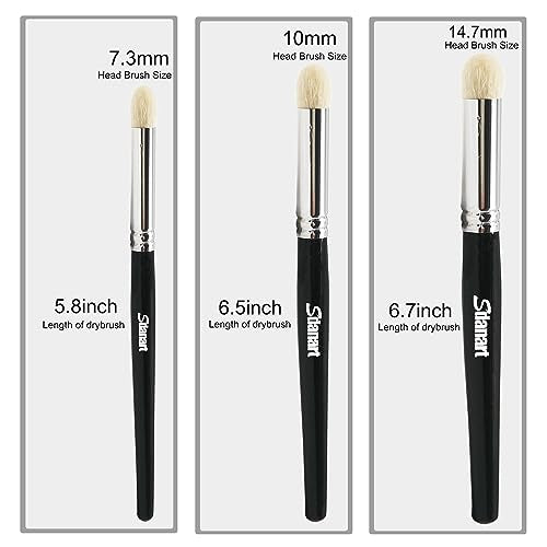 Sdanart Drybrush Set Hobby Drybrush Paint Brush,Detail Paint Brush Set,3 pcs Professional Art and Advanced Acrylic Paint Brushes for - WoodArtSupply