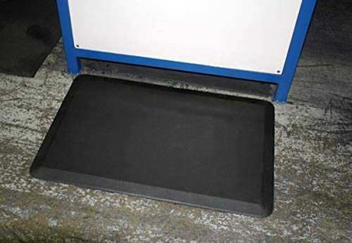 Durable Corporation 599S23BK Urethane HD Anti-Fatigue Mat, 24 Inches by 36 Inches, Black Durable Corporation