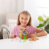 3D Easter Bunny House Craft Kit, Makes 12 Fun Express
