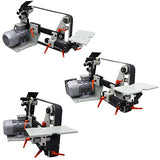 HayWHNKN 2X72"Belt Sander with 3 Grinding Wheel Bench Metal Belt Sander Multi-Angel Knife Shapener Polishing Machine Variable Speed Belt Grinder HayWHNKN