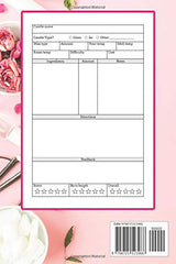 Candle Making Log Book: Candle Making Book For Beginners | Homemade Candle Making Business Journal | Logbook For Making Candles At Home WoodArtSupply