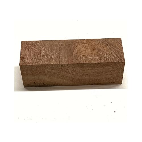 Exotic Wood Zone's Quilted Curly Sapele Turning Wood Blanks | Spindle Blanks | 2" x 2" x 6" | Square Wood Blanks | Pool Cue Blanks | Air Dried | - WoodArtSupply