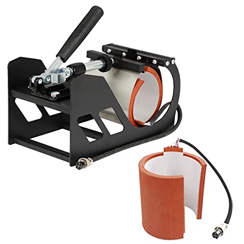 F2C 12" x 15" Heat Press Machine Pro 6 in 1 Swing Away Digital Heat Transfer Sublimation Press Combo for T-Shirt Bag Hat Cap Mug Plate F2C