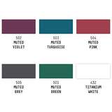 Liquitex Professional Acrylic Ink, 1-oz (30ml), Muted Collection, Set of 6 Liquitex