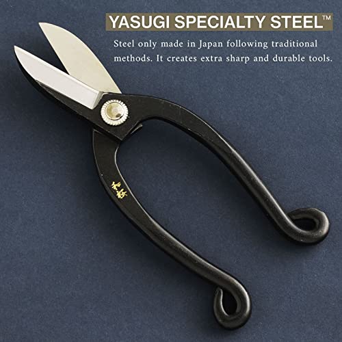 Wazakura Ikenobo Flower Arrangement Ikebana Scissors 6.5 in (165 mm) Made in Japan, Flower Arrangement Hasami, Japanese Kado Tools - Yasugi Steel - WoodArtSupply