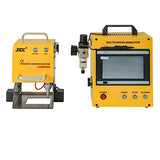 US Stock 100W Pneumatic Dot Peen Metal Marking Machine Engraving Size 120x50mm(4.7X2inch) with Digital Control Depth 0.02-1 mm Pneumatic Metal XINCHENG PRECISION
