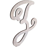 13-Inch Unfinished Wooden Monogram Letter Z, Rustic-Style Home Decor, Paintable Wood Alphabet Letters for Custom Signs, Party Decorations, Crafting Bright Creations