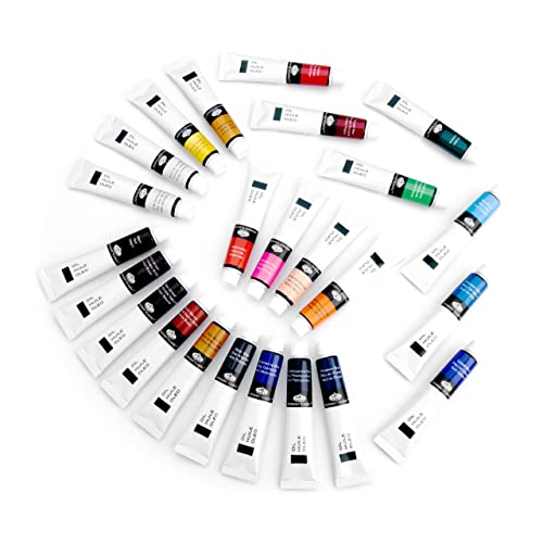 Royal & Langnickel Oil Color Artist Tube Paint, 21ml, 24-Pack Royal & Langnickel