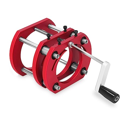 Router Table Lift Base, Router Lift Base Aluminum Alloy Stainless Steel 4 Jaw Clamping Router Table Lifting System Base Yosoo Health Gear